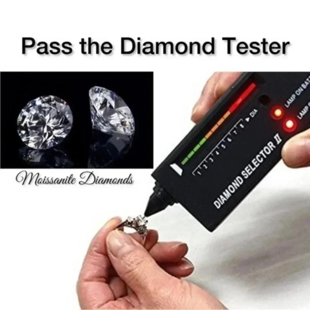 Certified 2 CTW 14k D Color VVS1 Moissanite Solitaire Stud Earrings - Picture 8 of 10
